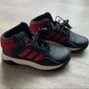 Boy’s adidas high top sneakers